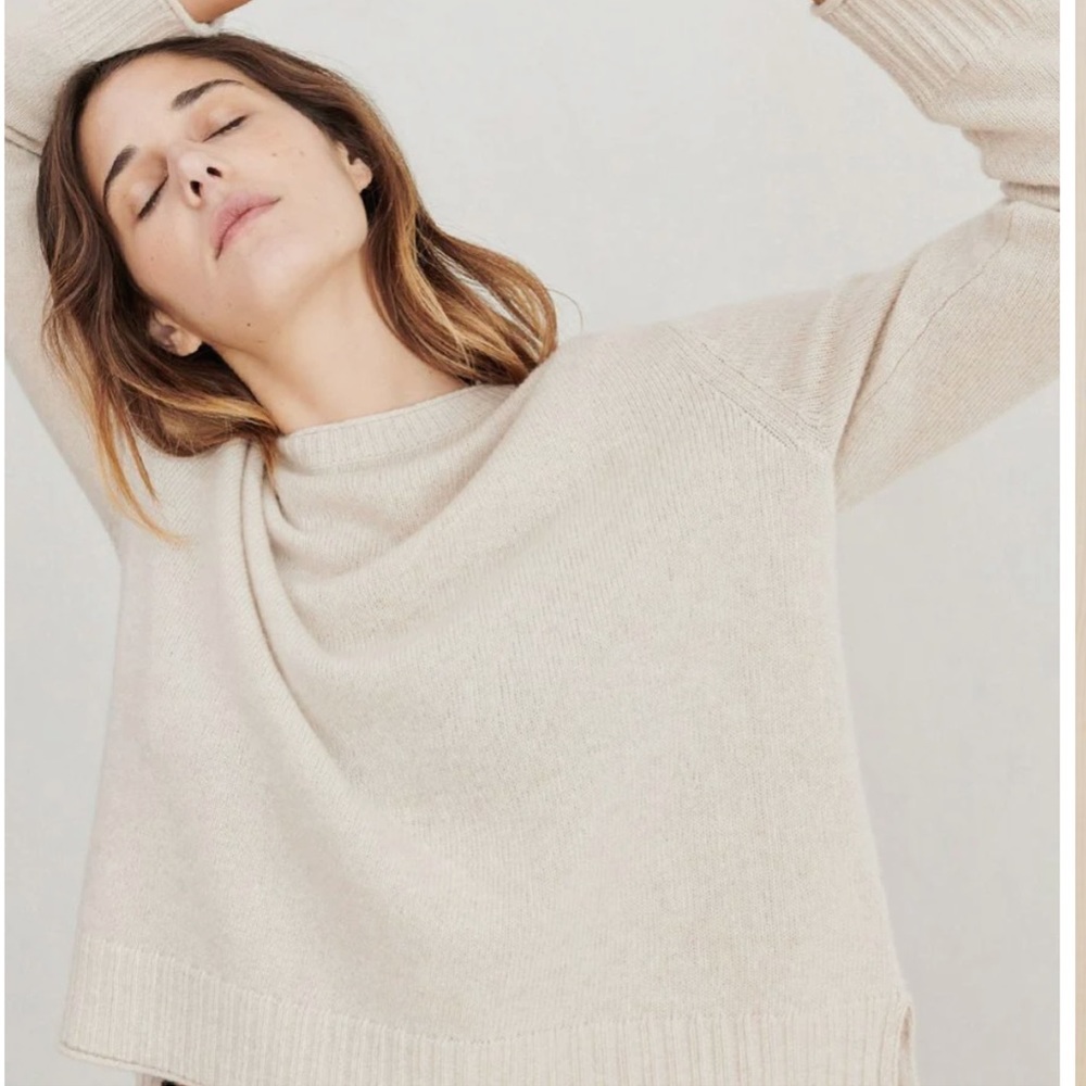Jenni Kayne Everyday Cream Sweater